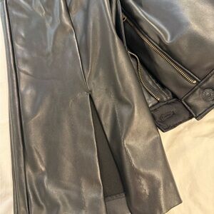 Abercrombie leather pants